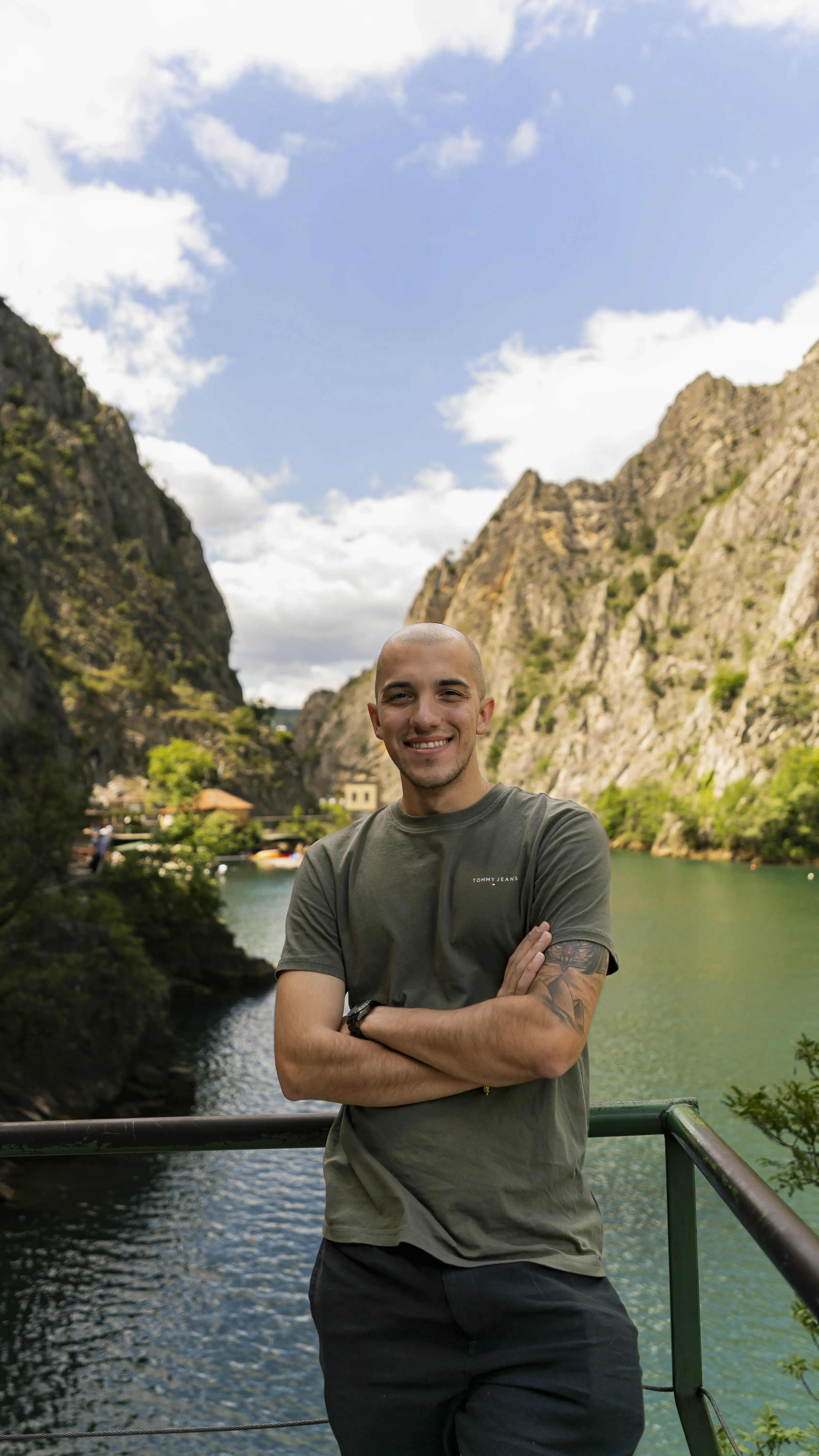 David Popovski at work